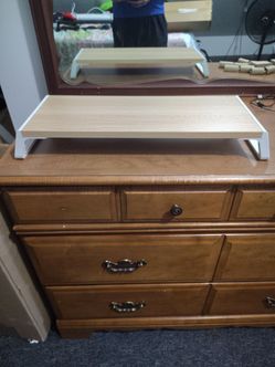 Monitor stand for desk