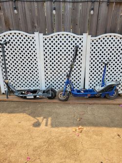 Razor Electric Scooters – Lot of 2 Selling as is none tested