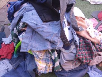 Free bags of cloths all sizes