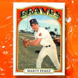 Vintage 1972 O-Pee-Chee #119 Marty Perez EXMT/EXMT