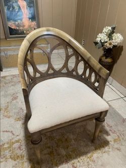 $40 SET wooden carved chairs