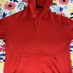 Red Hoodie Size M