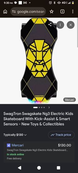 Swagtron ng3 electric sk8 board for kids