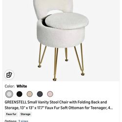 Vanity chair