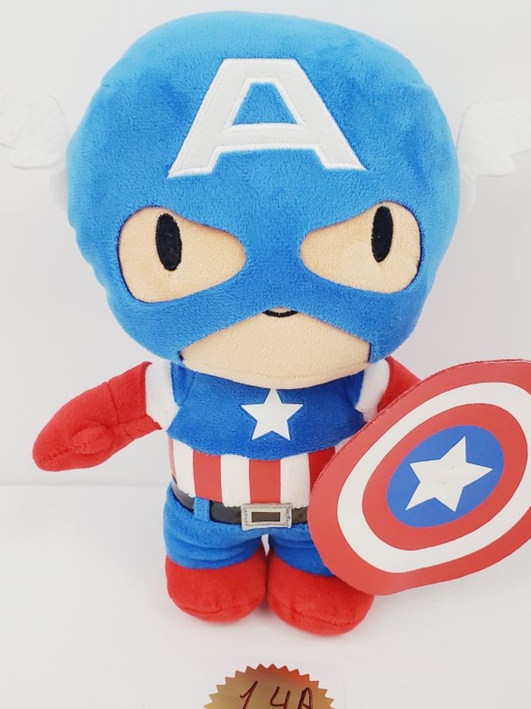 Marvel Kids CAPTAIN AMERICA Universal Studios Plush Stuffed Toy 10" avengers