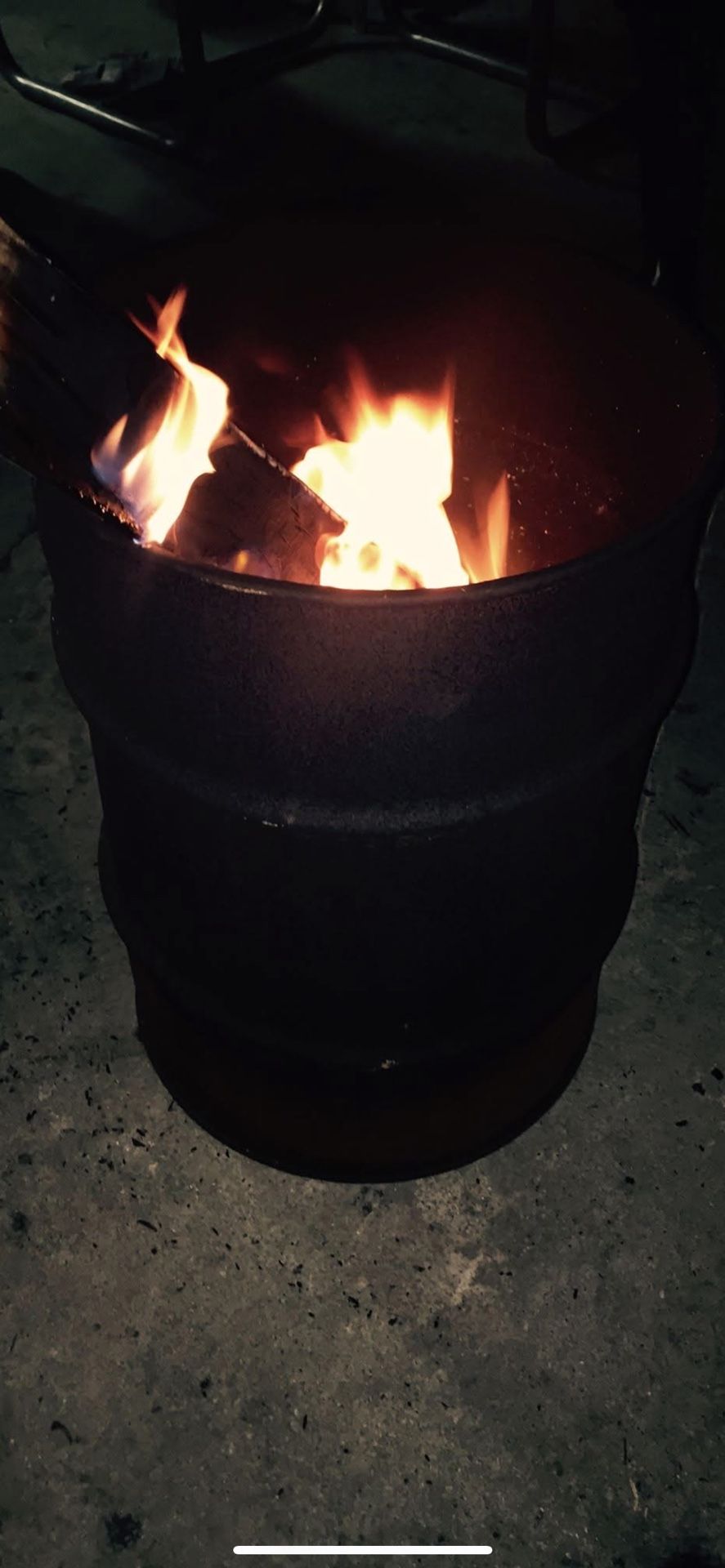 15 Gallon Drum Open Top Heavy Duty Could Be Used For A Fire Pit