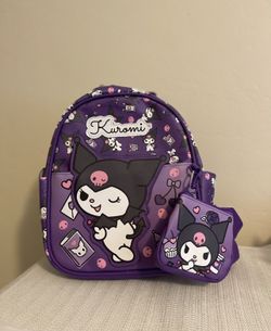 Kuromi Small Back pack/ New