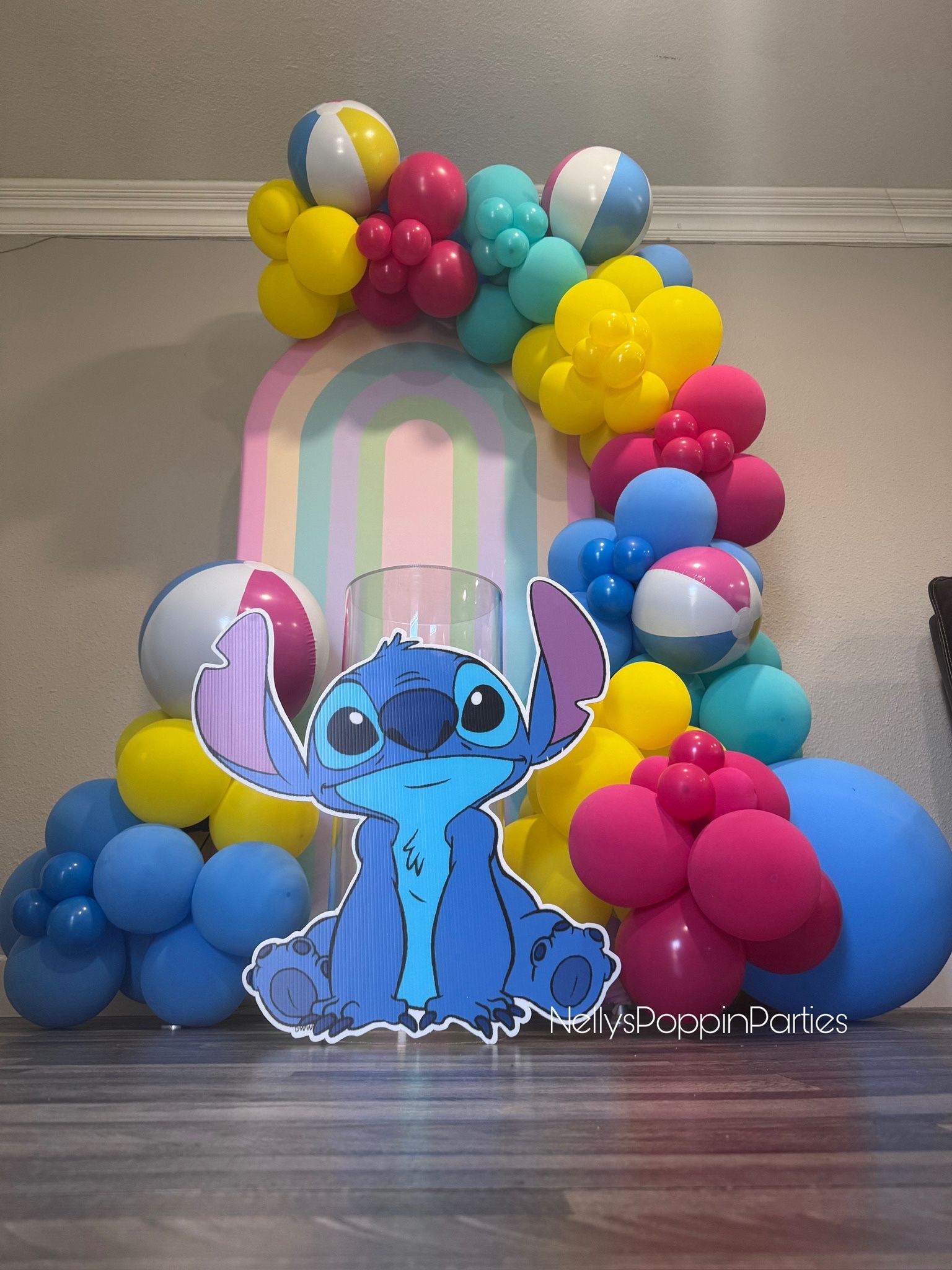 Backdrop Balloons Decor