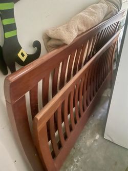 Full size headboard and footboard