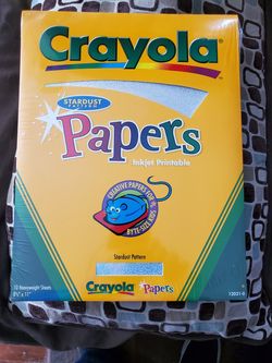 Criolla Stardust papers for ink jet printer retail 13.99 going for 3 each