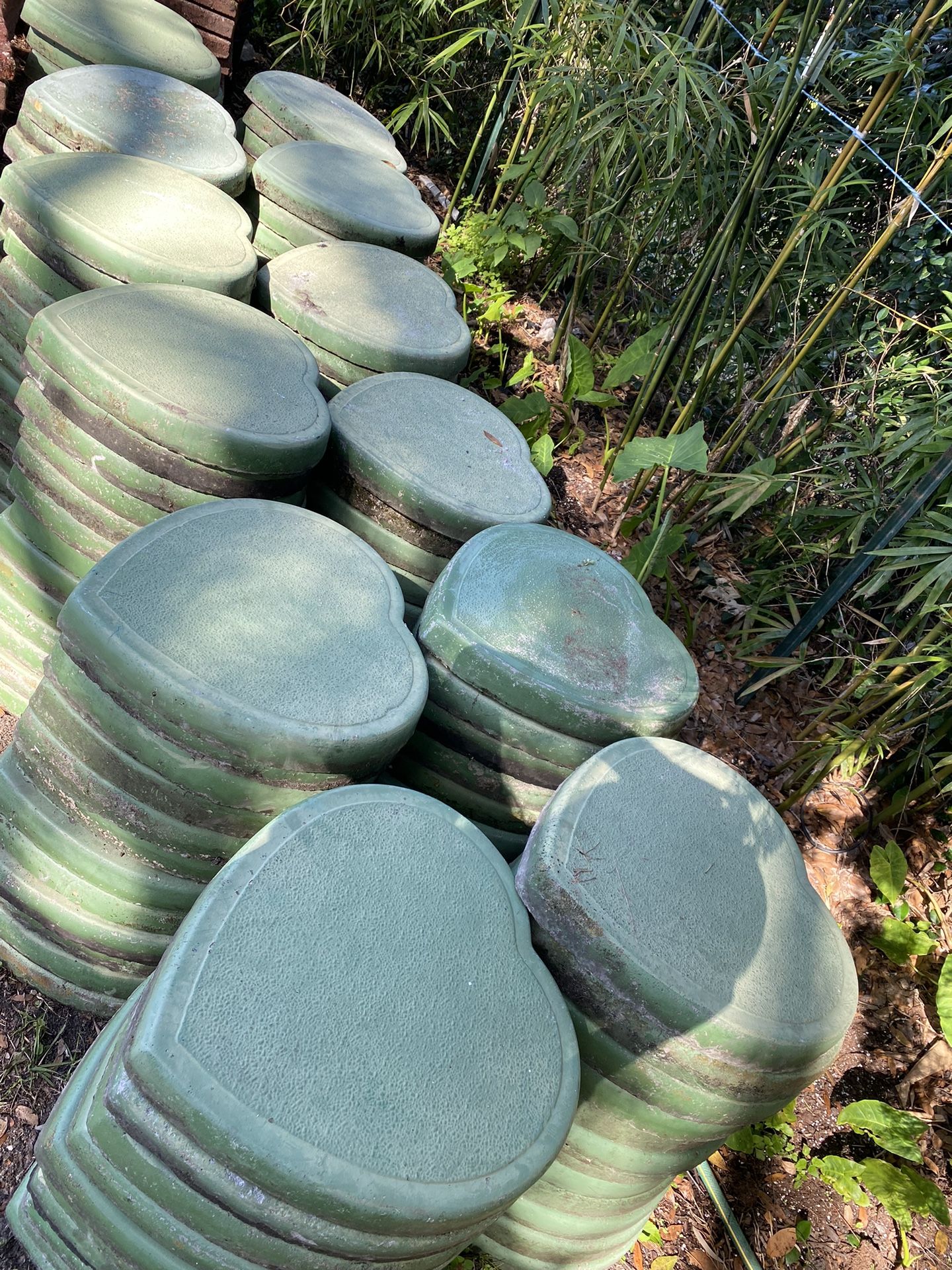 Heart Shaped Stepping Stone