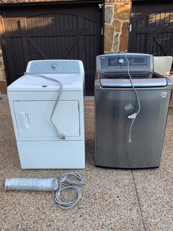 Good working washer and dryer moving sell