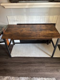 Brown and Glass Desk (Moveout) special
