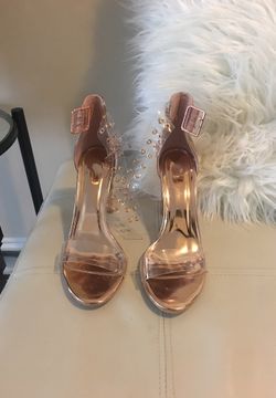 Rose gold heels