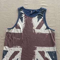 British Flag sleeveless shirt