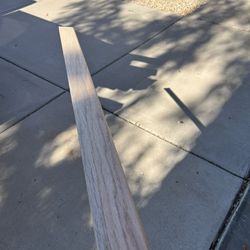 Solid oak baseboards, 160 feet