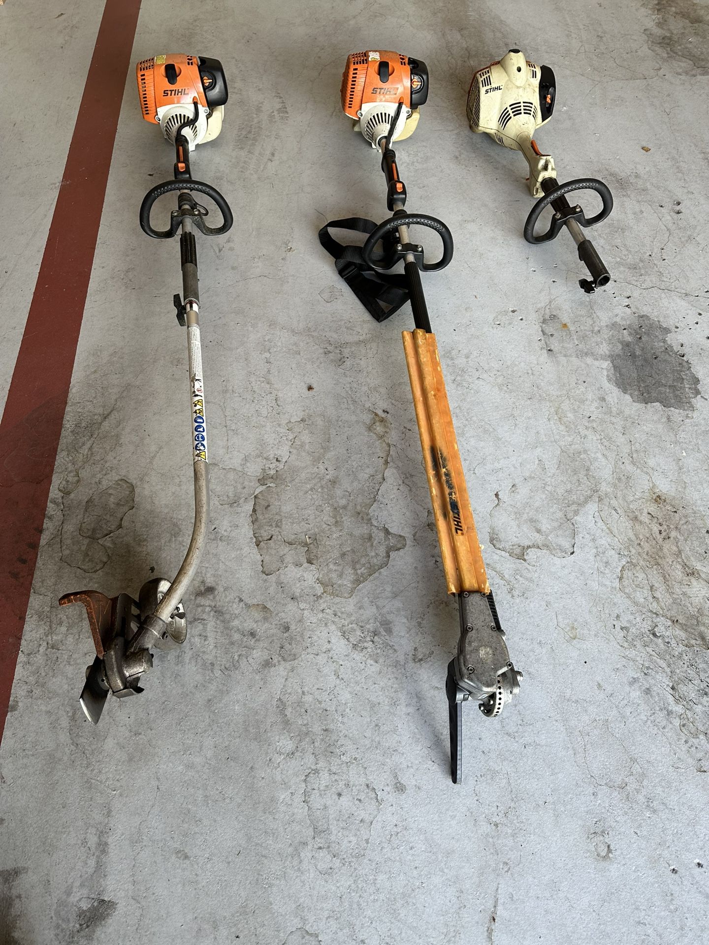 Stihl Power Heads And Trimmer