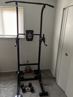 Pull up bar stand and shoulder dip