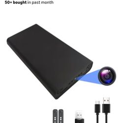 Hidden Camera - Spy Camera - Mini Camera - 10000 mAh HD 1080P- Portable Mobile Power Supply Camera - Secret Camera - Evidence-Collecting Camera-Small 