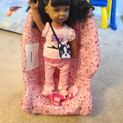 Brand New Doll And Car Seat