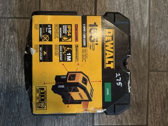 Dewalt 5 Point And 1 Line Laser