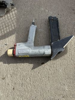 central pneumatic air flooring nailer/stapler