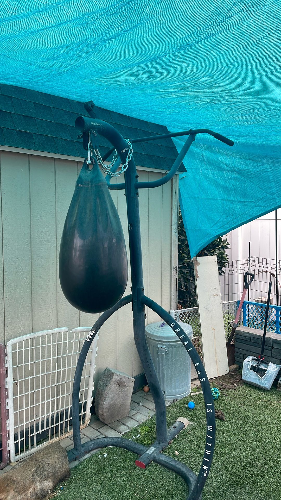 Pull Up Bar/Water Punching Bag
