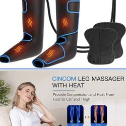 CINCOM AIR COMPRESSION LEG MASSAGER WITH HEAT