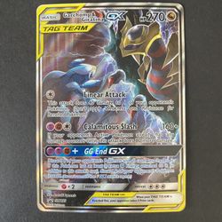 Garchomp & Giratina GX SM193 Holo Promo Card Sun and Moon Tag Team NM