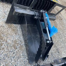 Skid Steer Stump And Tree Buckets