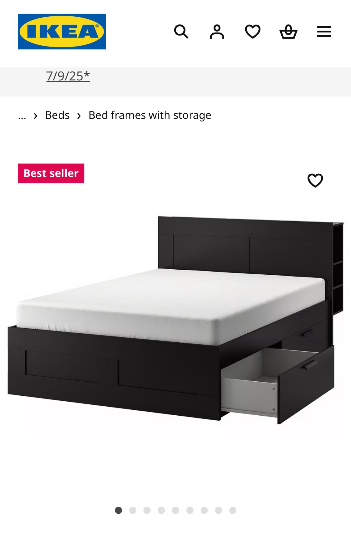 IKEA bed