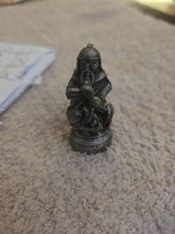 Replacement Metal Asian Warrior Chess Piece(M)