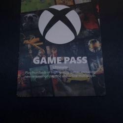 Xbox Ultimate Game Pass