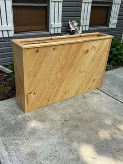 Tall planters box