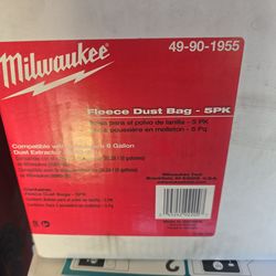 feece dust bag -5 pk