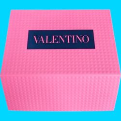 Valentino Gift Box empty Storage Replacement Drawer belt shoes jacket bag blouse