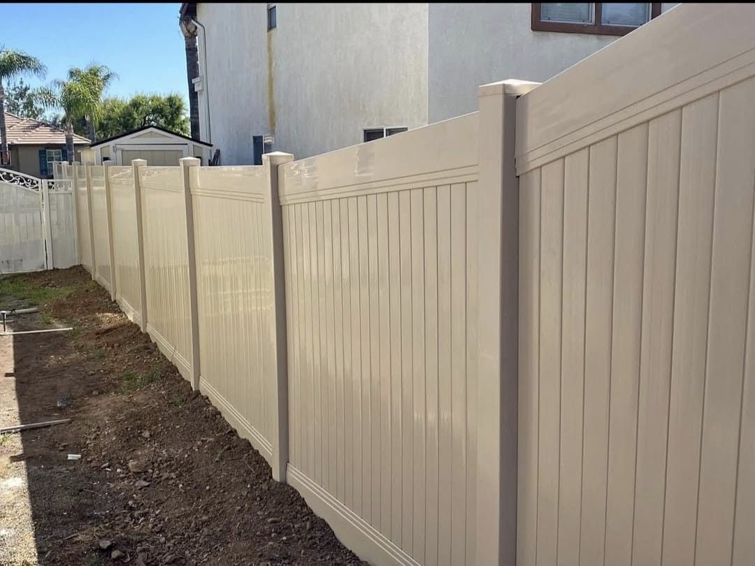 Vinyl Fence