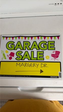 Garage sale today only