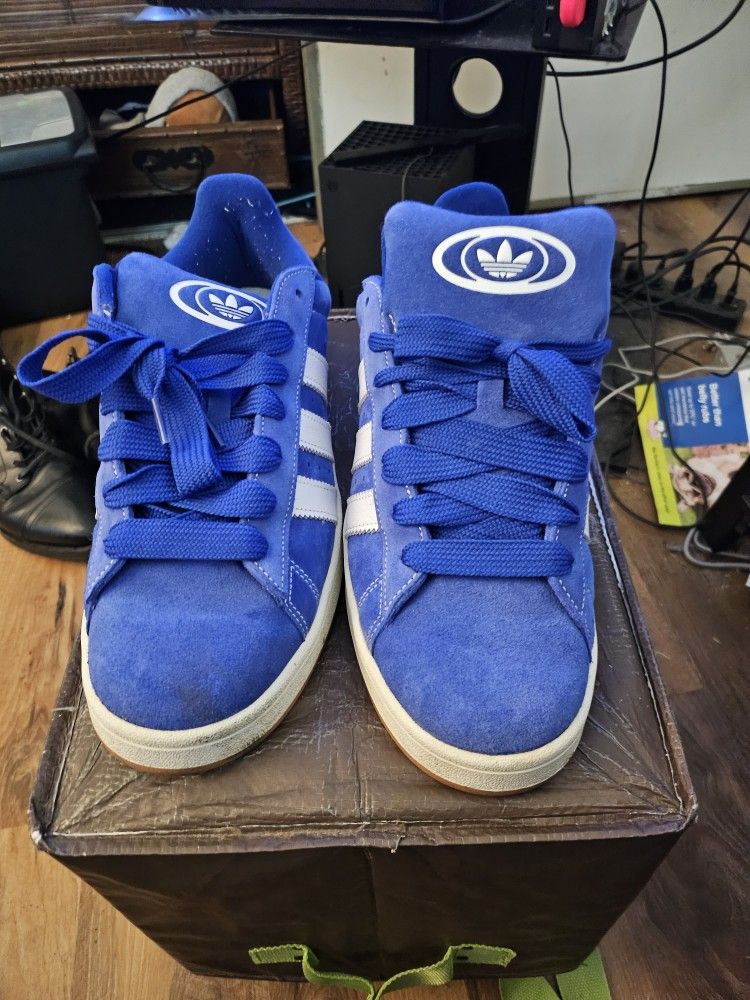 Adidas Blue Size 12 Campus Sneakers