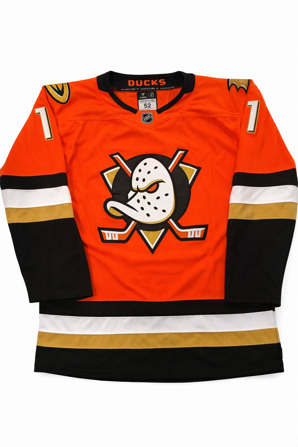 Lukas Dostal Jersey Orange Anaheim Ducks Mens Large #1 Stitched Playoffs