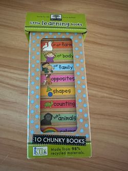 Little Learning Books & Board Book Bundle