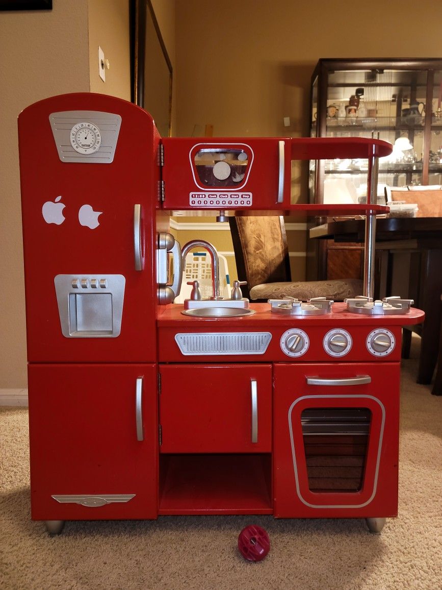 Kidkraft Play Kitchen, - Red