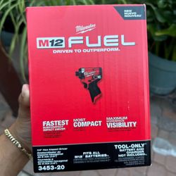 Milwaukee New 1/4” Impact Fuel M12 
