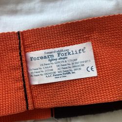 Forearm  Forklift, Moving Straps