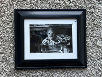 Framed Black & White Photo 14.5 x 12 — Signed/Numbered 116/250