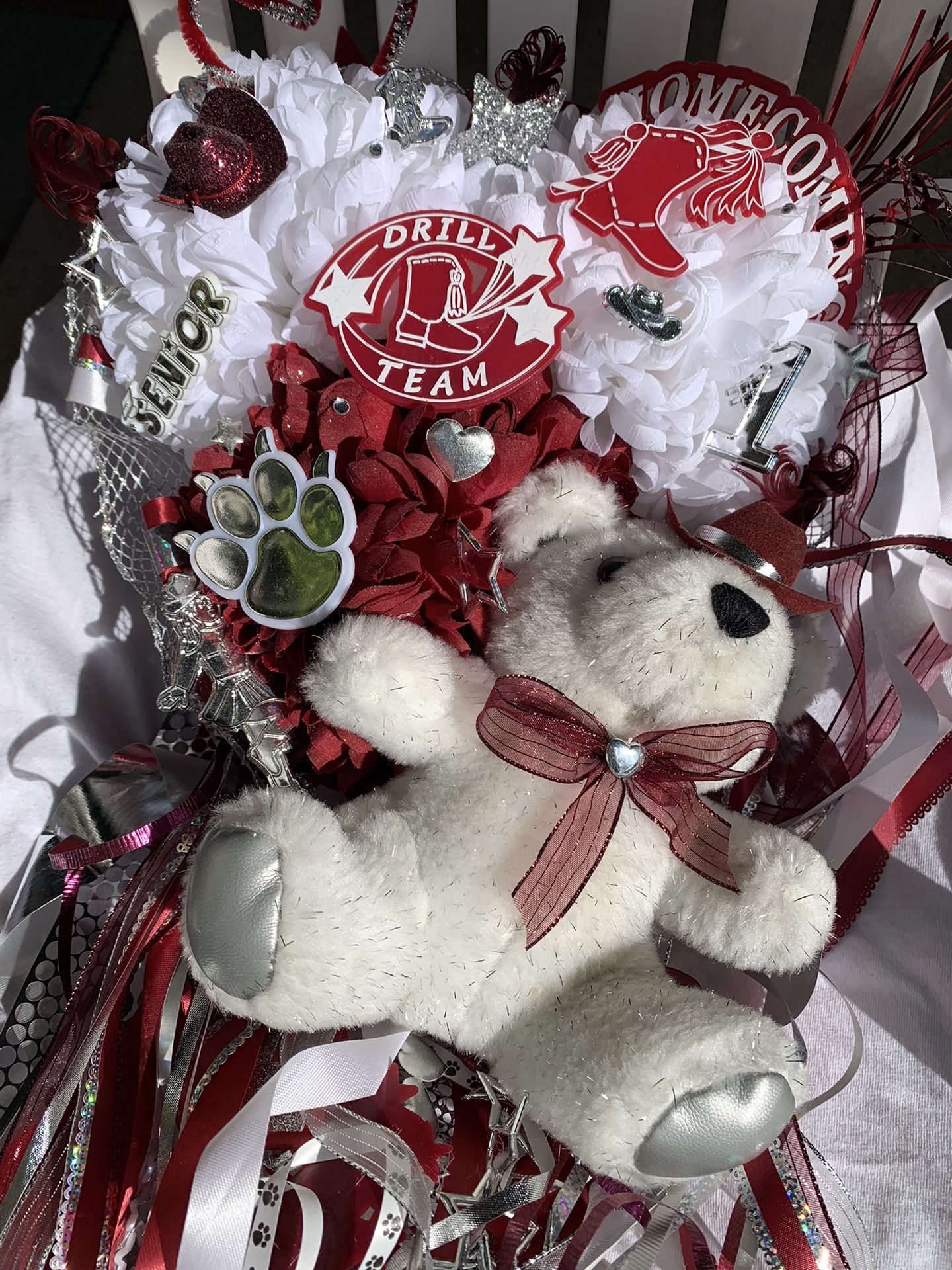 PSJA Bear Homecoming Mums