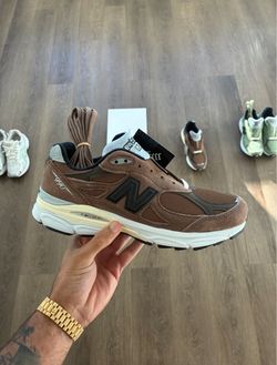 JJJJOUND NEW BALANCE 990V3 MONTREAL M990JB3  SIZE 9 BROWN MADE IN USA KITH