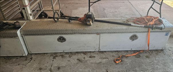 8 foot truck side tool boxes.