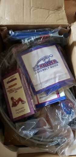 Bun & Thigh W/Arm Roller Workout Hips Thighs and Buns New in Box Exersice Guide