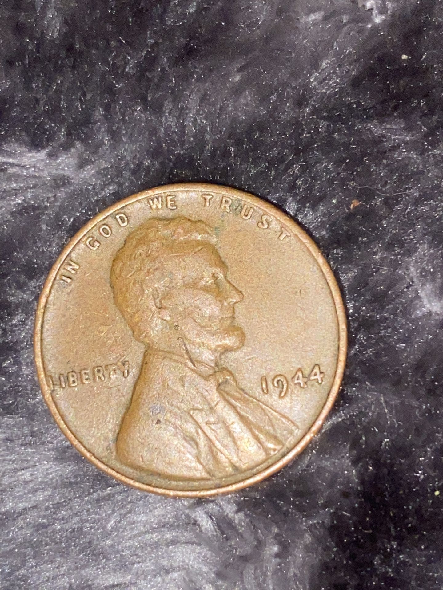 1944 Lincoln Wheat Cent Penny Coin 
